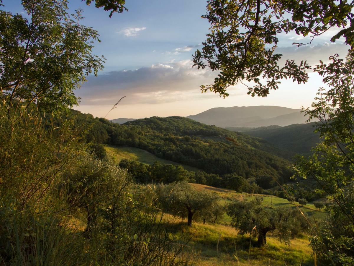 Casa La Valle, Gubbio, Frazione Santa Cristina Bed & Breakfast Екстериор снимка